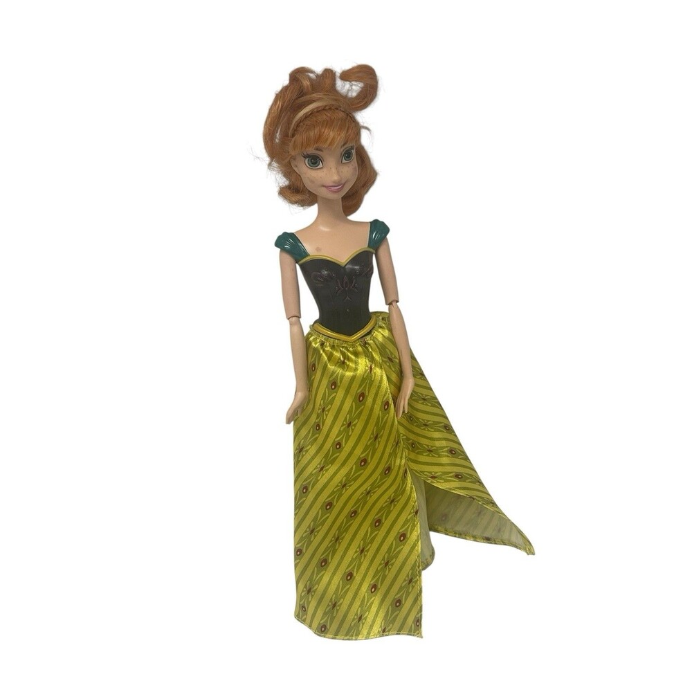 Disney Frozen 10" Singing Anna Doll by Mattel 2014 - First Time In Forever